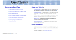 Desktop Screenshot of exceltheatre.com